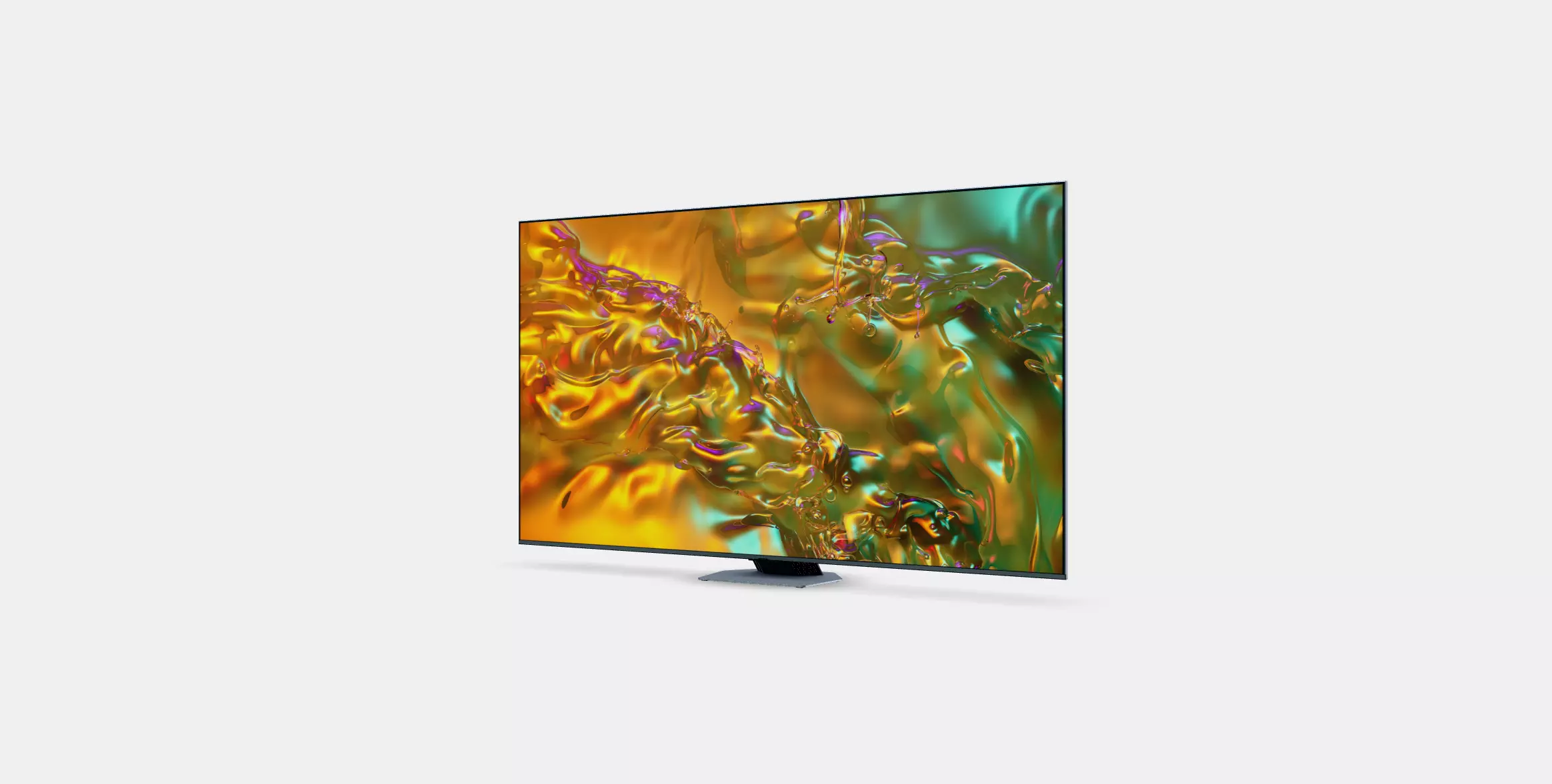 2024 Q80D 85 inch QLED 4K AI TV 3D model_6