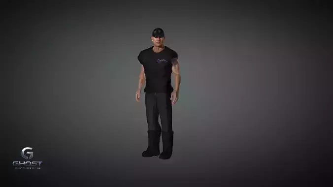 Aryn- Realistic 4k animated model