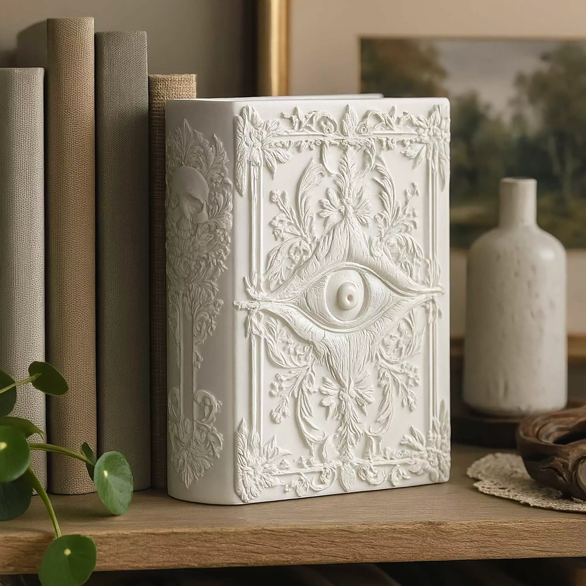 Eye Dark Fantasy Book Nook Storage Box No Supports 3D print model