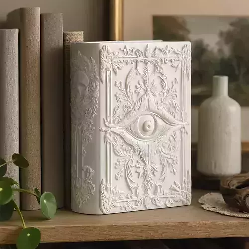 Eye Dark Fantasy Book Nook Storage Box No Supports