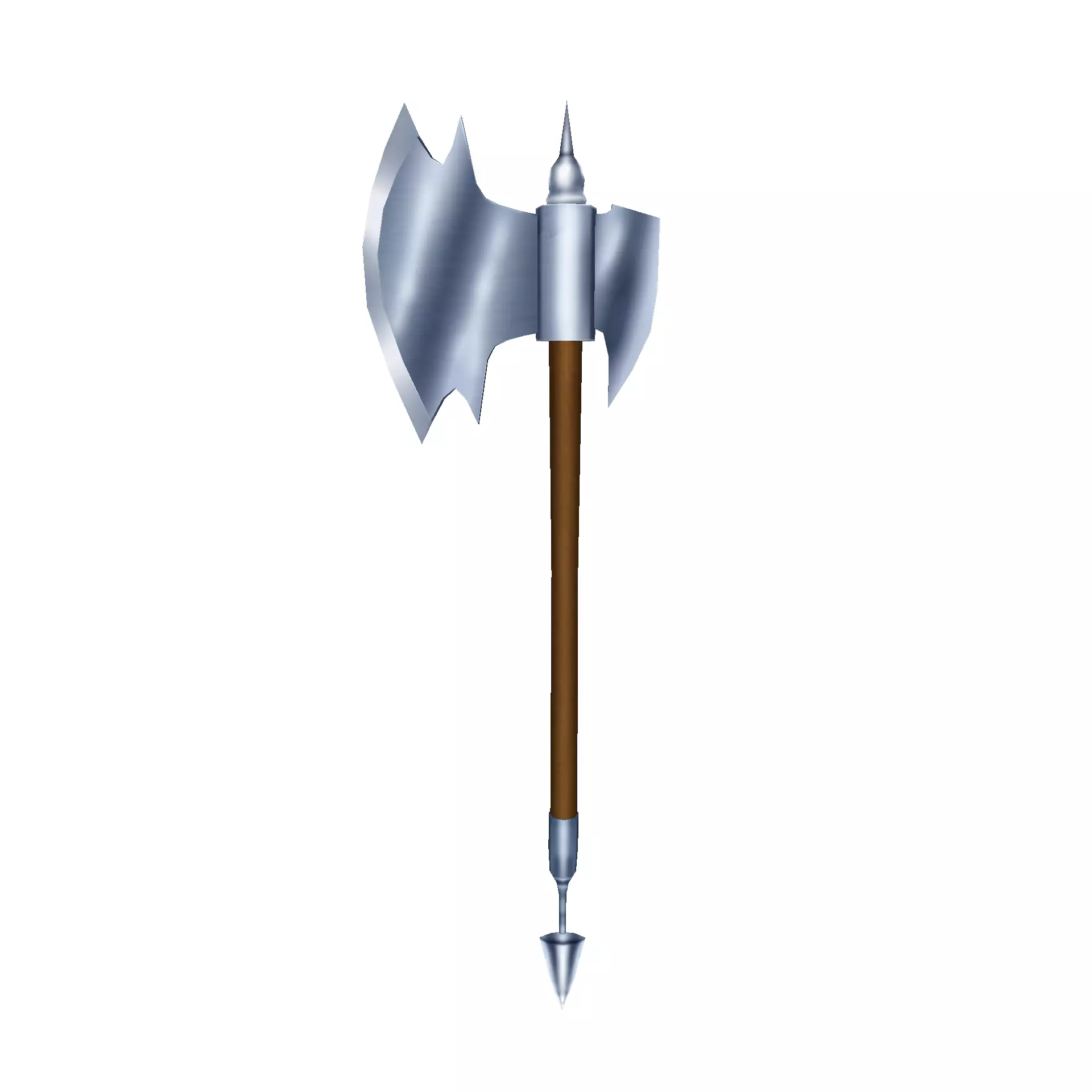 Melee Weapons Pack 3 Low-poly 3D model_10