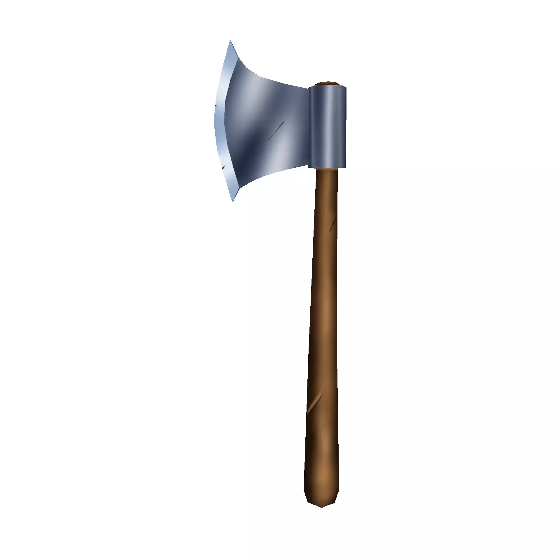 Melee Weapons Pack 3 Low-poly 3D model_6