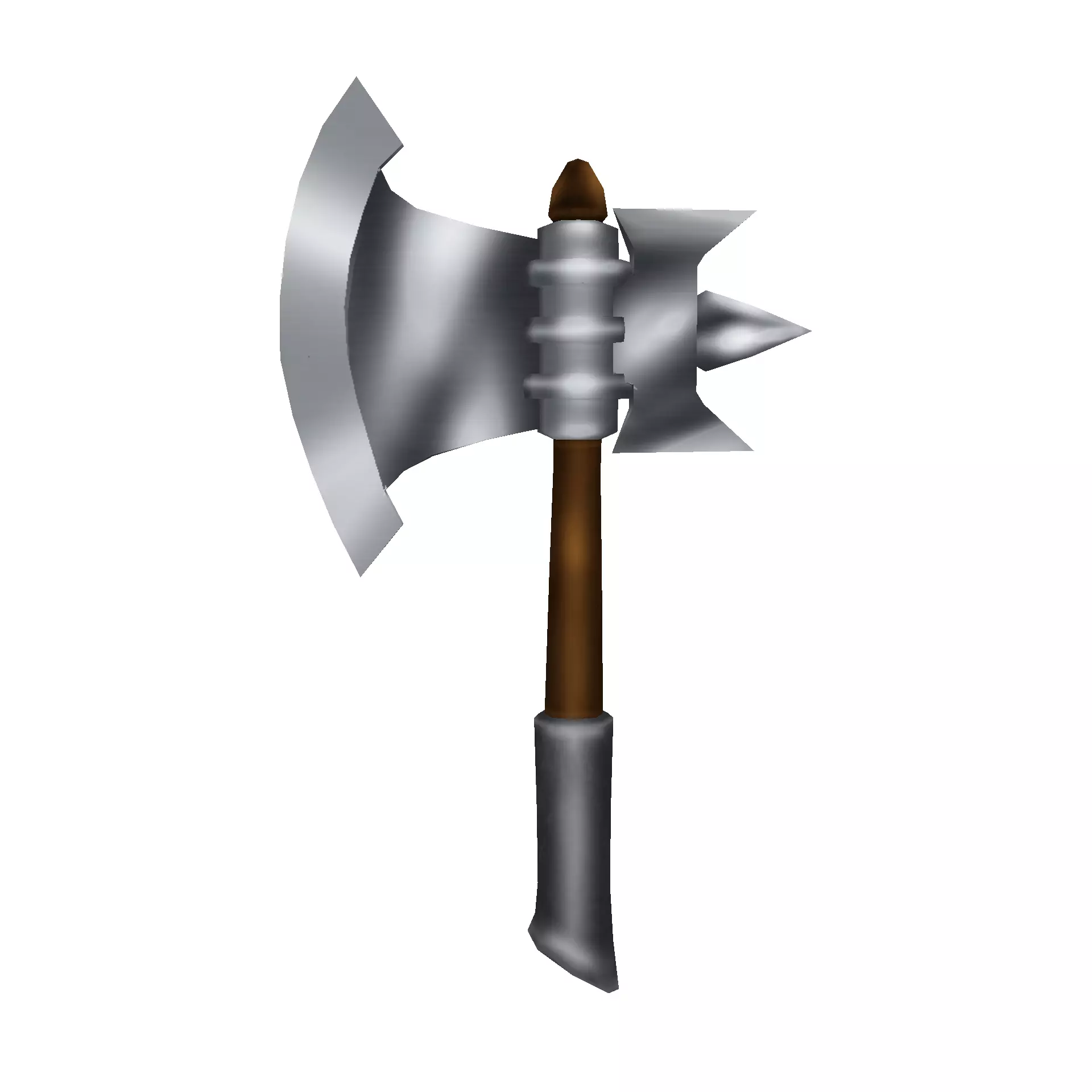 Melee Weapons Pack 3 Low-poly 3D model_8