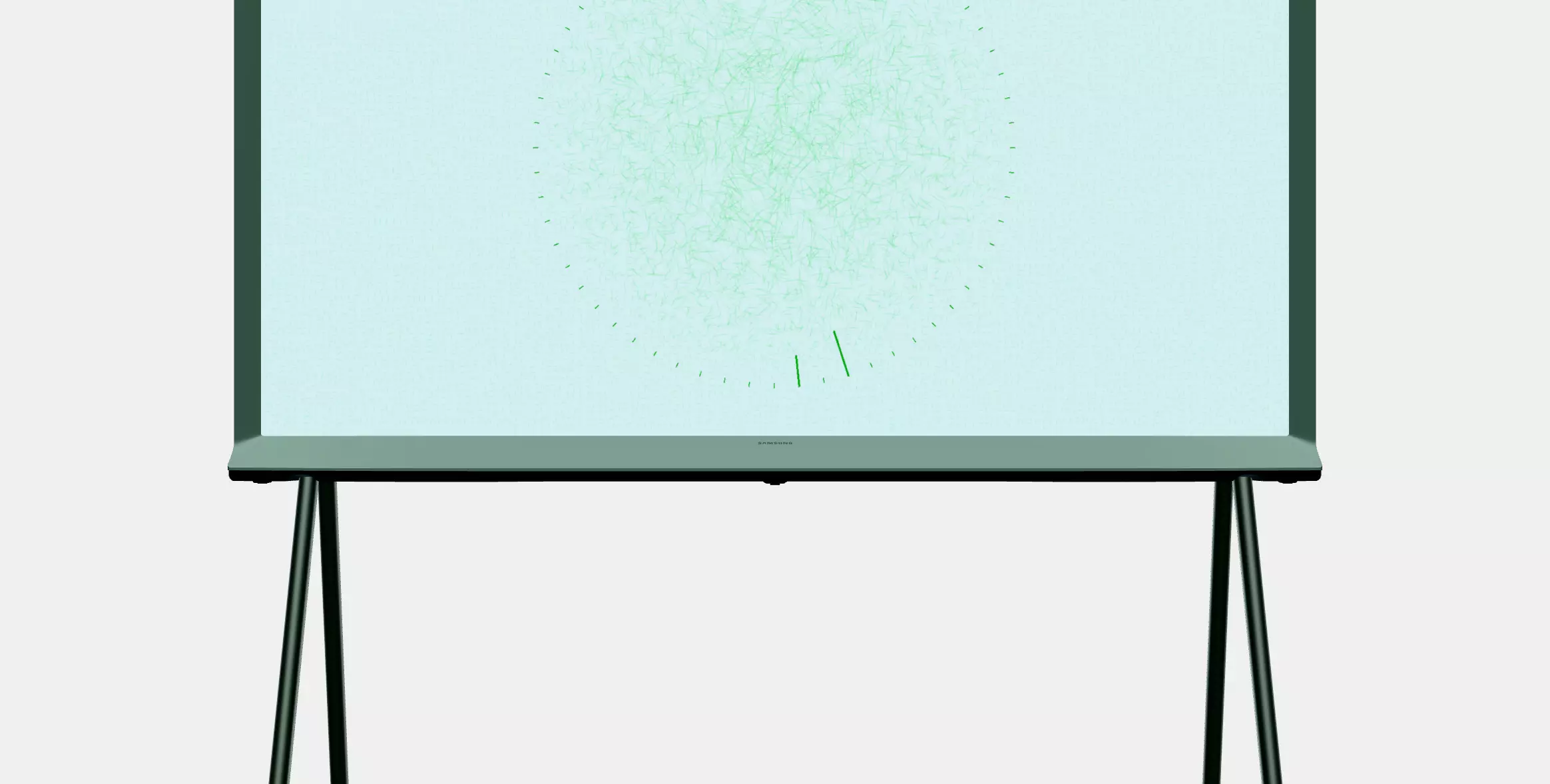 43 The Serif LS01D QLED 4K Smart TV Ivy Green 2024 3D model_7