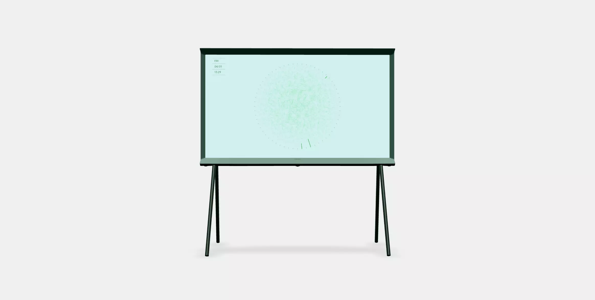 43 The Serif LS01D QLED 4K Smart TV Ivy Green 2024 3D model_5