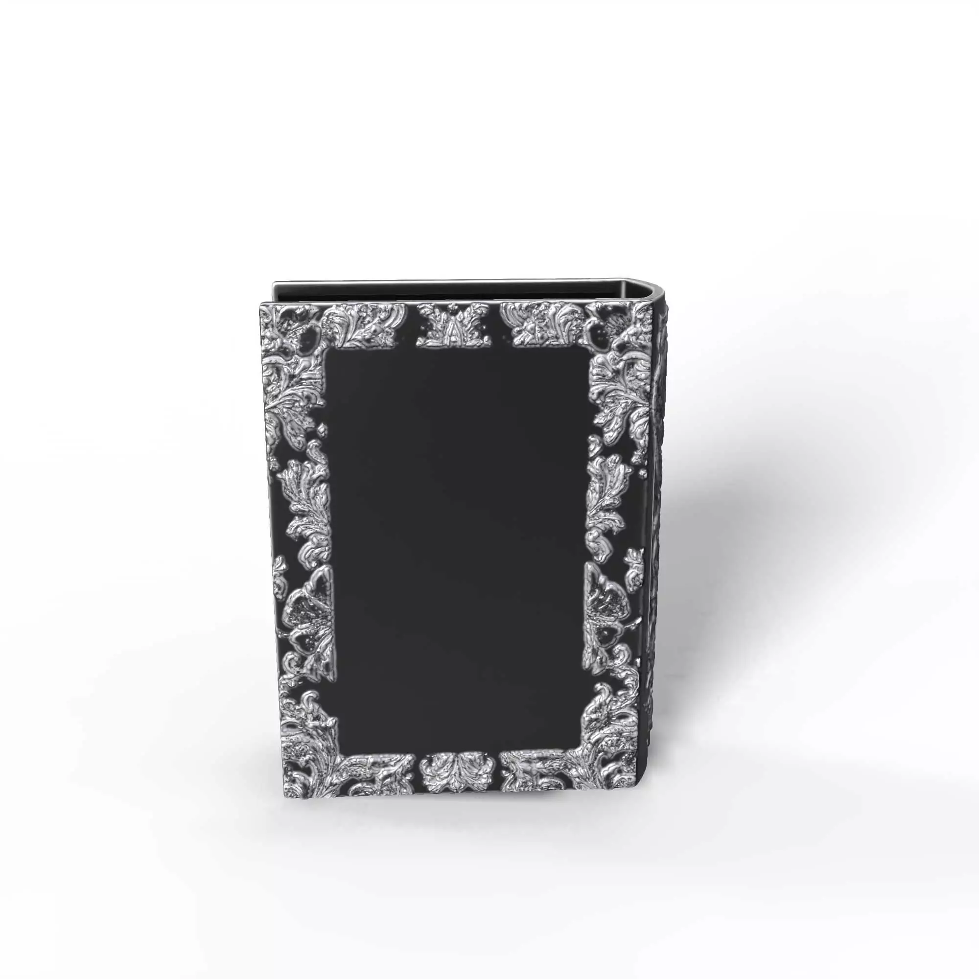 Skull Dark Fantasy Book Nook Storage Box No Supports 3D print model_8