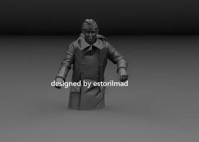 WW2 SOLDIER PANZER TANK DRIVER TIGER PANTHER V3