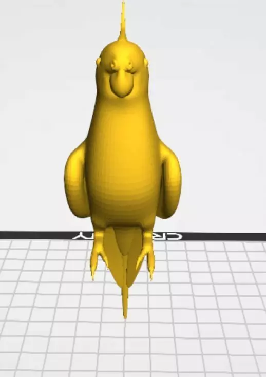Cockatiel  3D print model_0