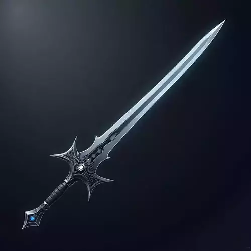 Royal Sword PBR Game Ready