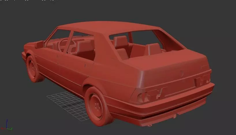 Alfa Romeo 75 162B 1985 3D print model_2