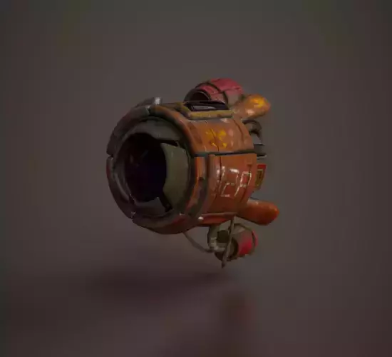 mechanical flying dron ready for use