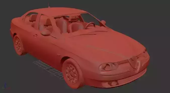 Alfa Romeo 156 932A 1997 3D print model