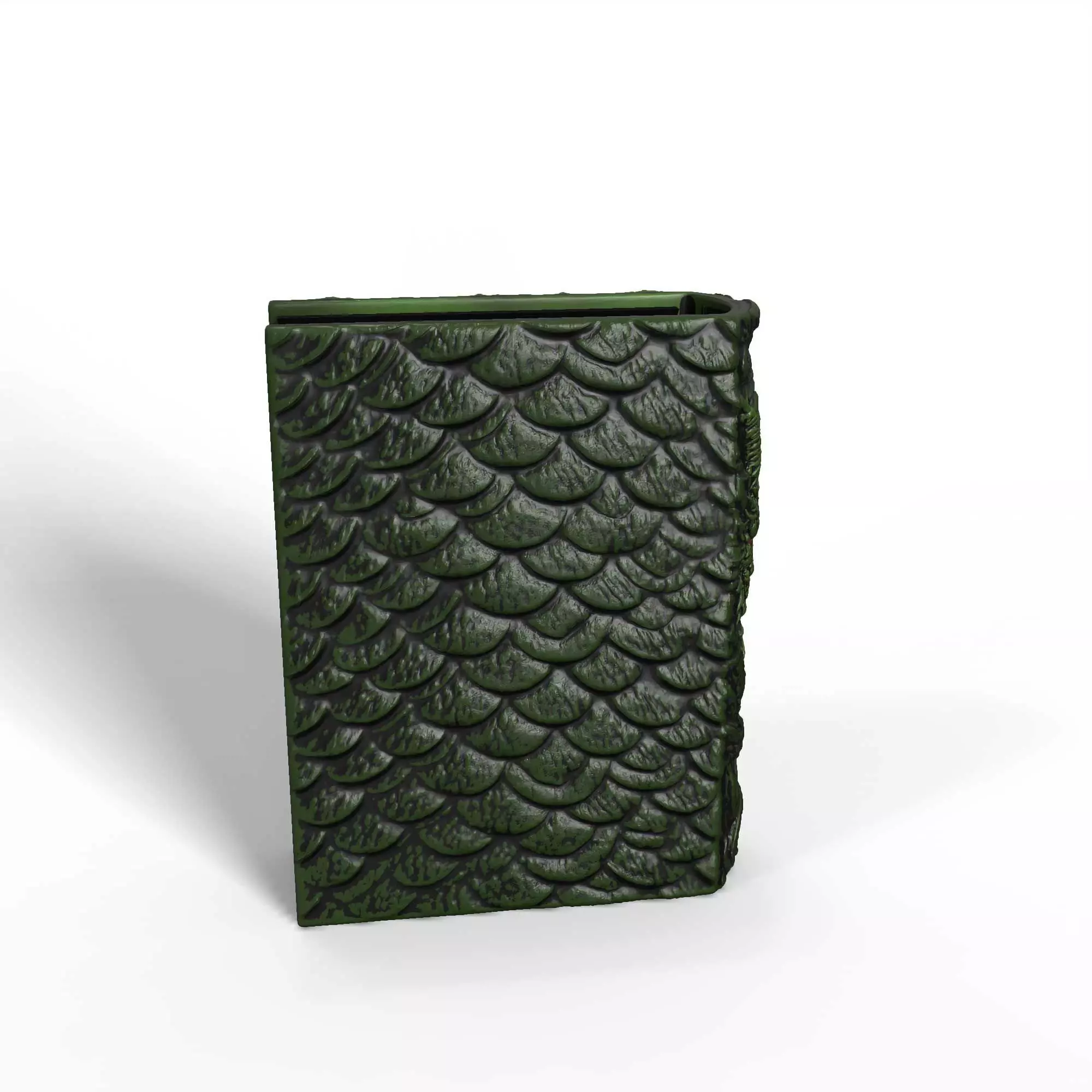 Dragon Book Nook Storage Box No Supports 3D print model_8