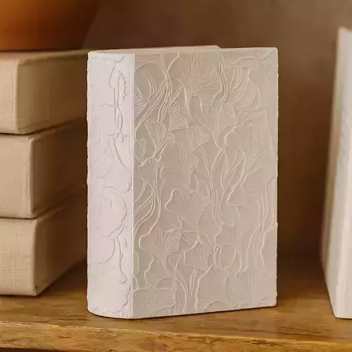 Art Nouveau Book Nook Storage Box No Supports 3D print model
