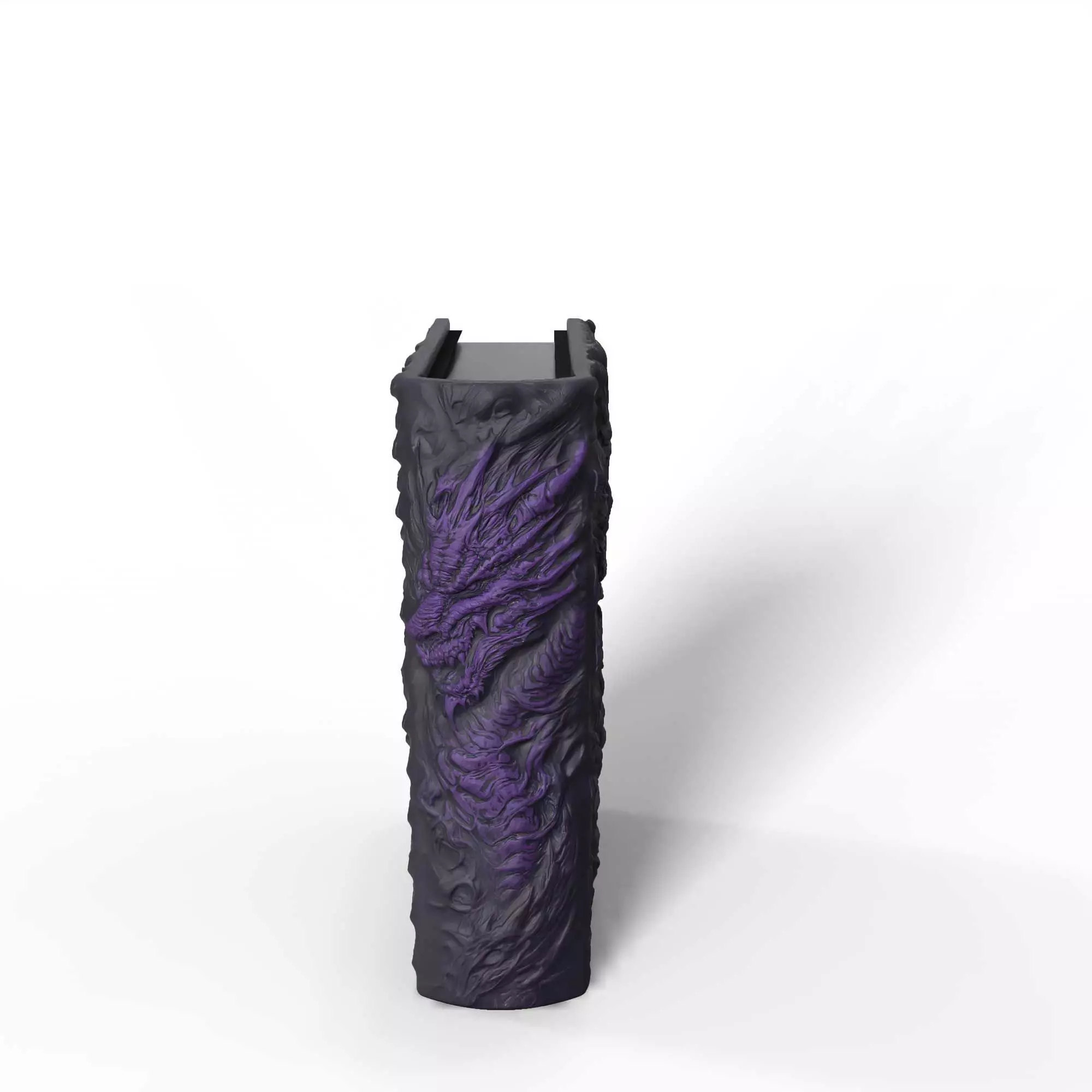 Dragon Book Nook Storage Box No Supports 3D print model_9