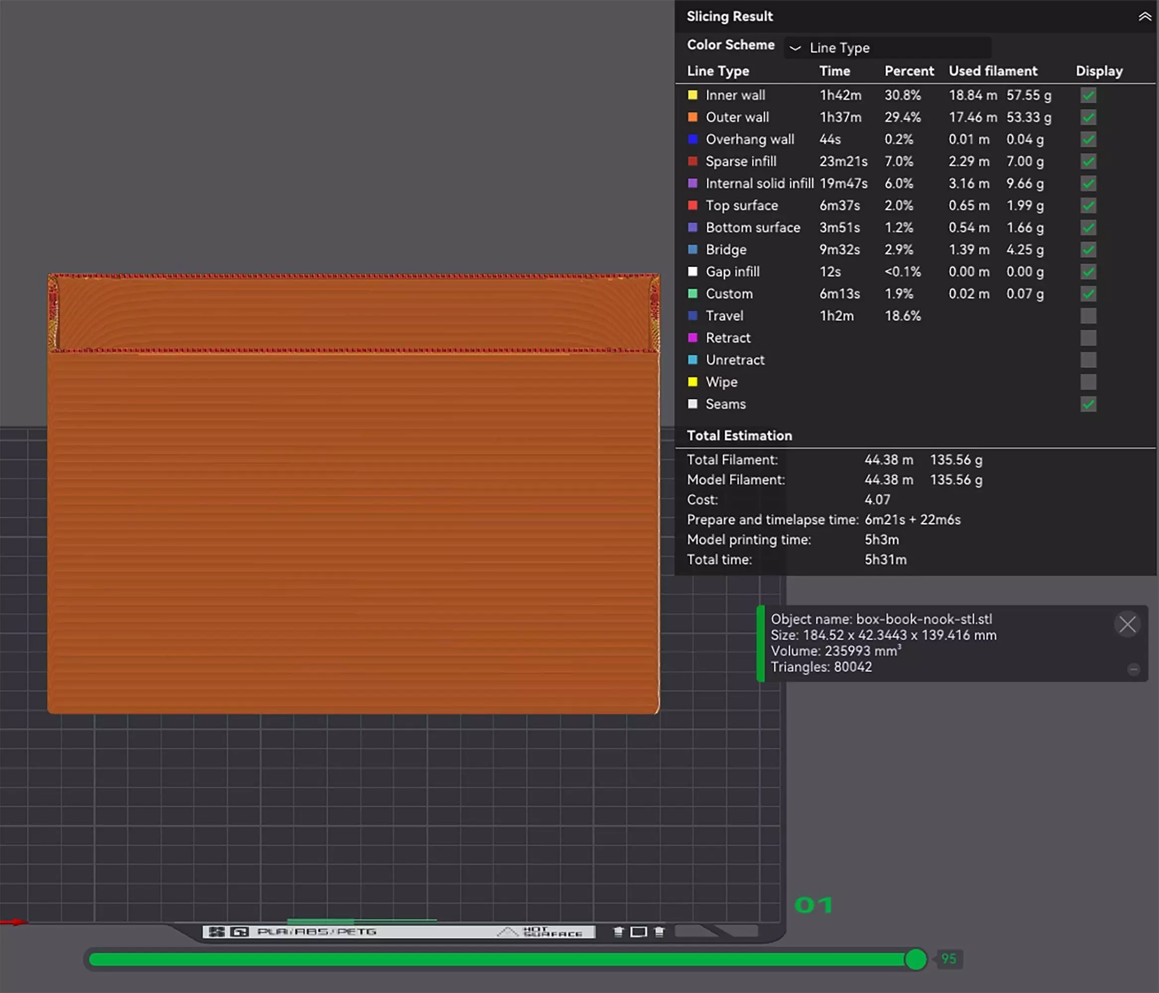 Castle Book Nook Storage Box No Supports 3D print model_2