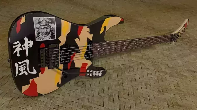 George Lynch ESP kamikaze Standaard