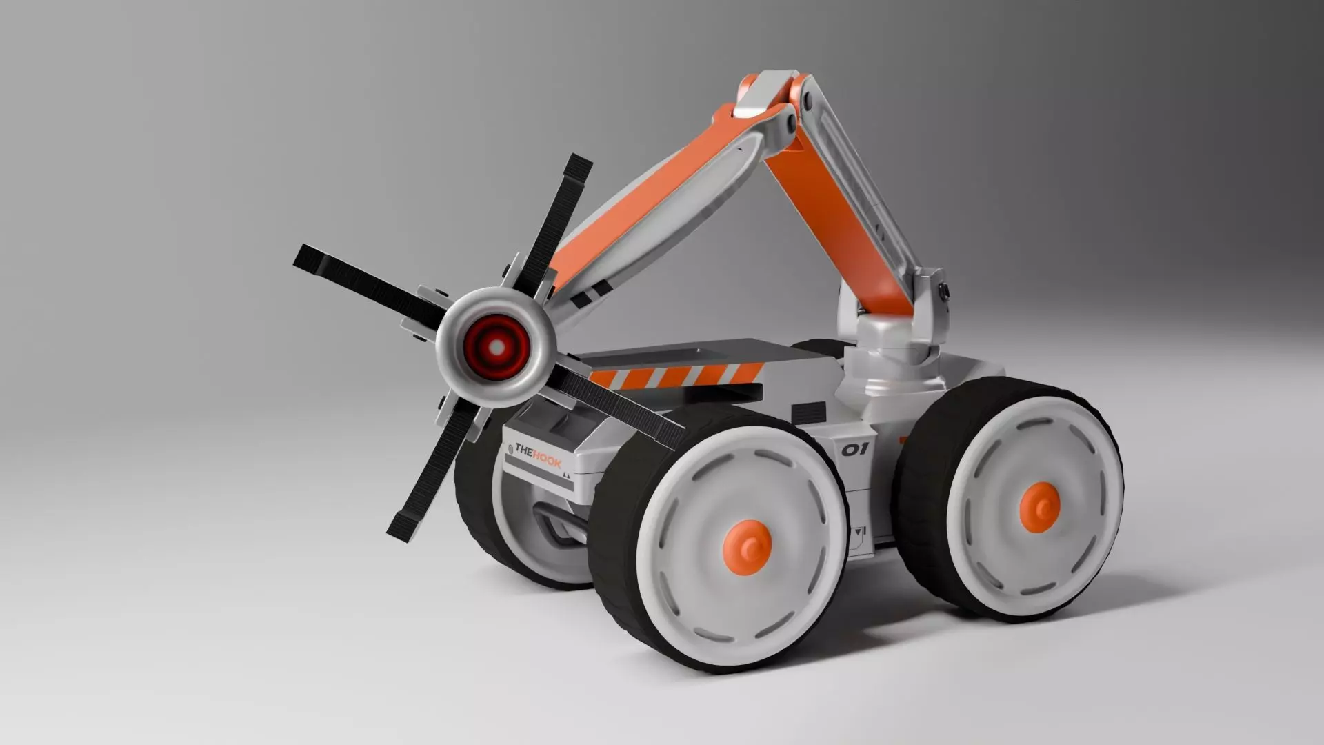 Robot Hook 3D model_6