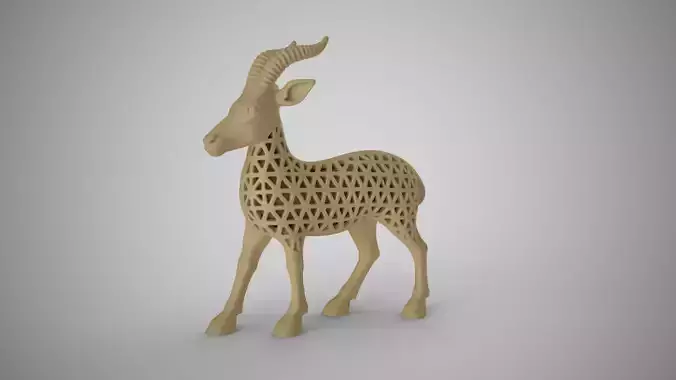 Wild Goat Decor 3D print model