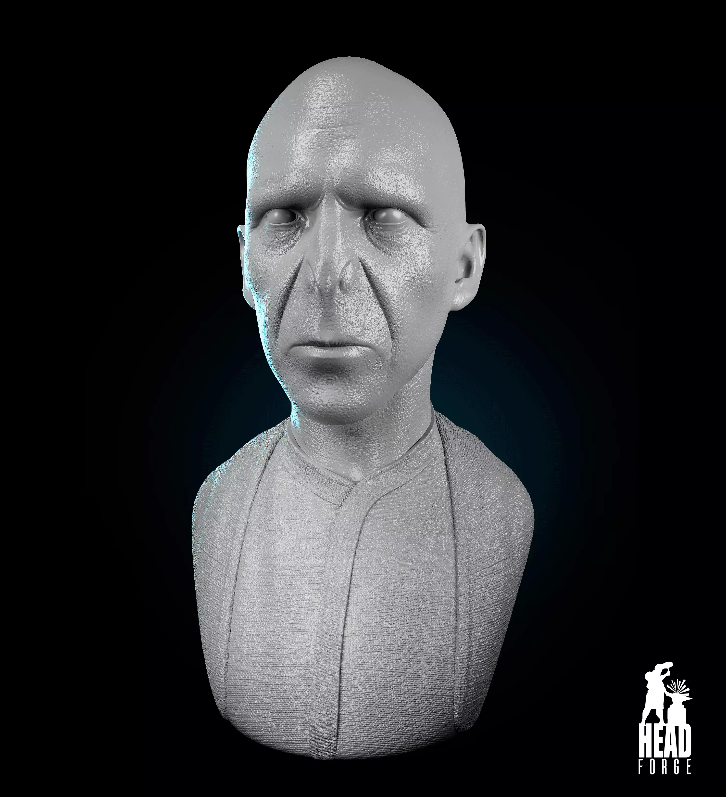 Bust Lord Voldemort 3D Model for Printing 3D print model
