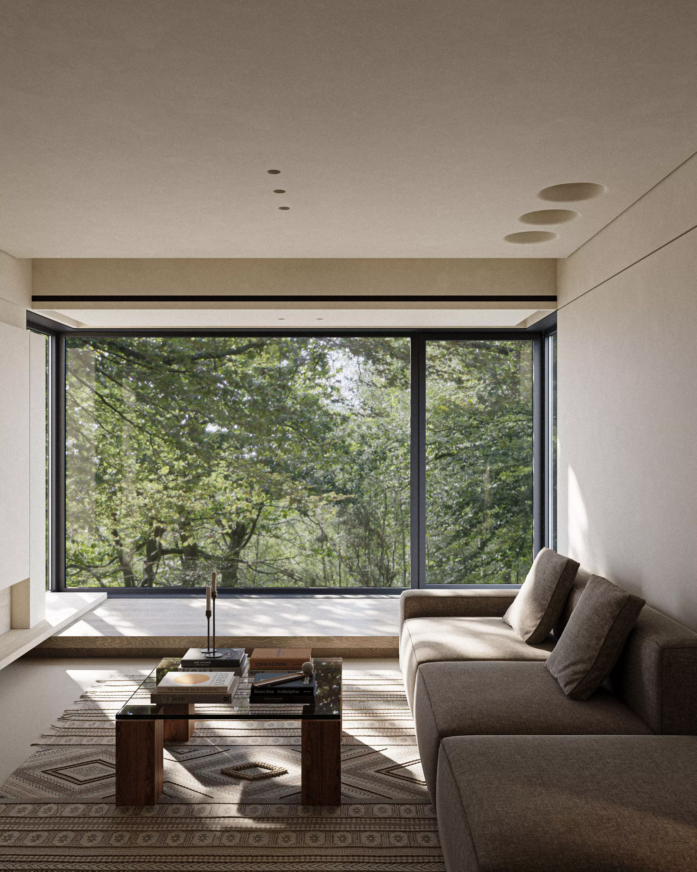 villa 3D model for Corona render 3D model 3D model_0