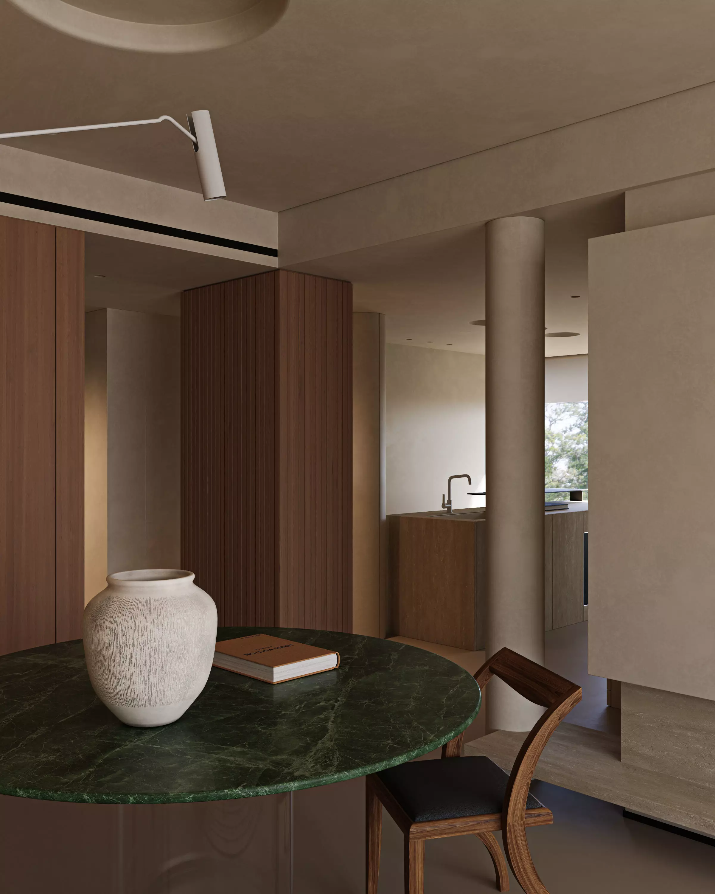 villa 3D model for Corona render 3D model 3D model_4