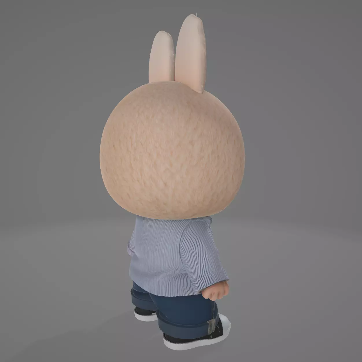 Labubu The Monsters Flip 3D print model_2