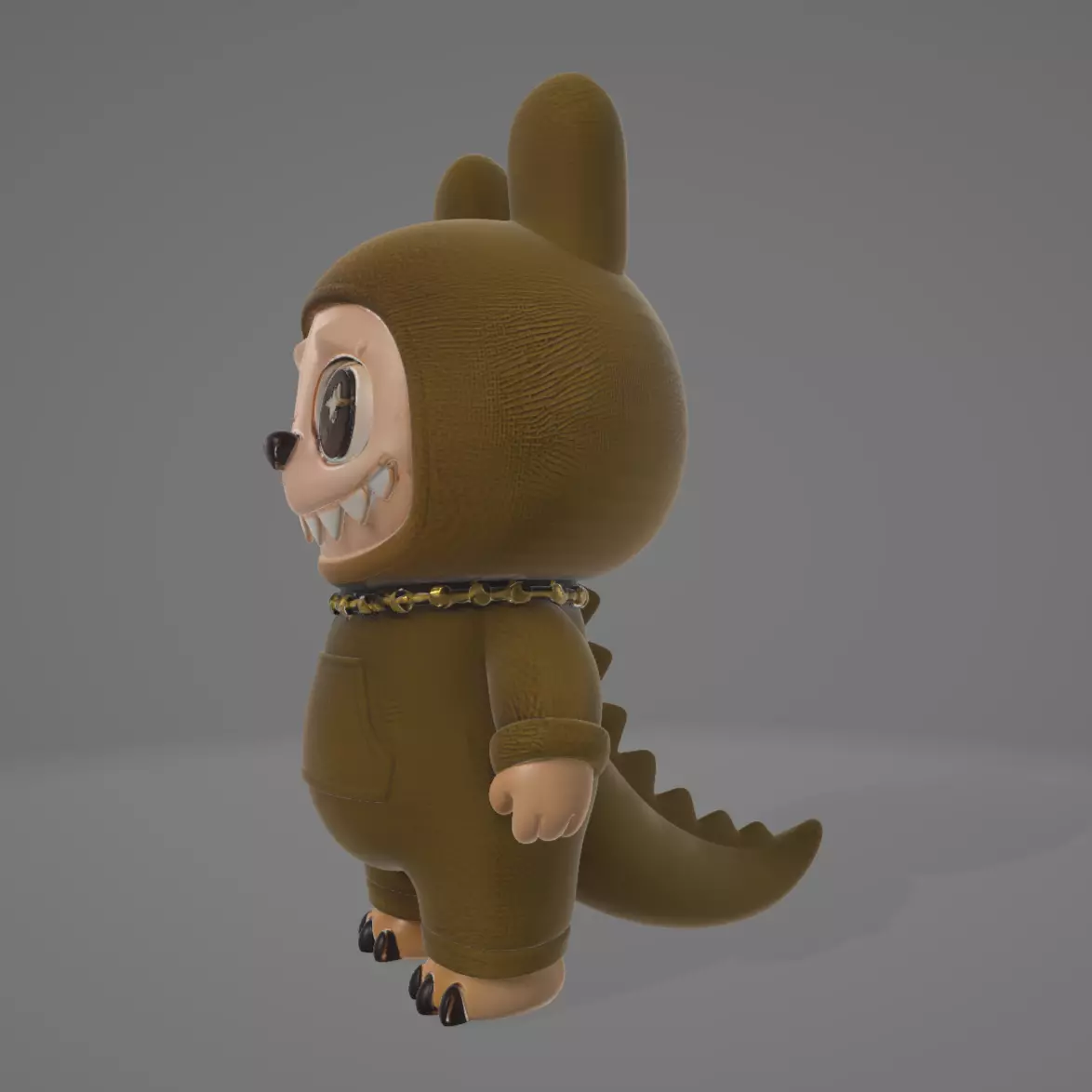 Labubu the monsters 3D print model_4