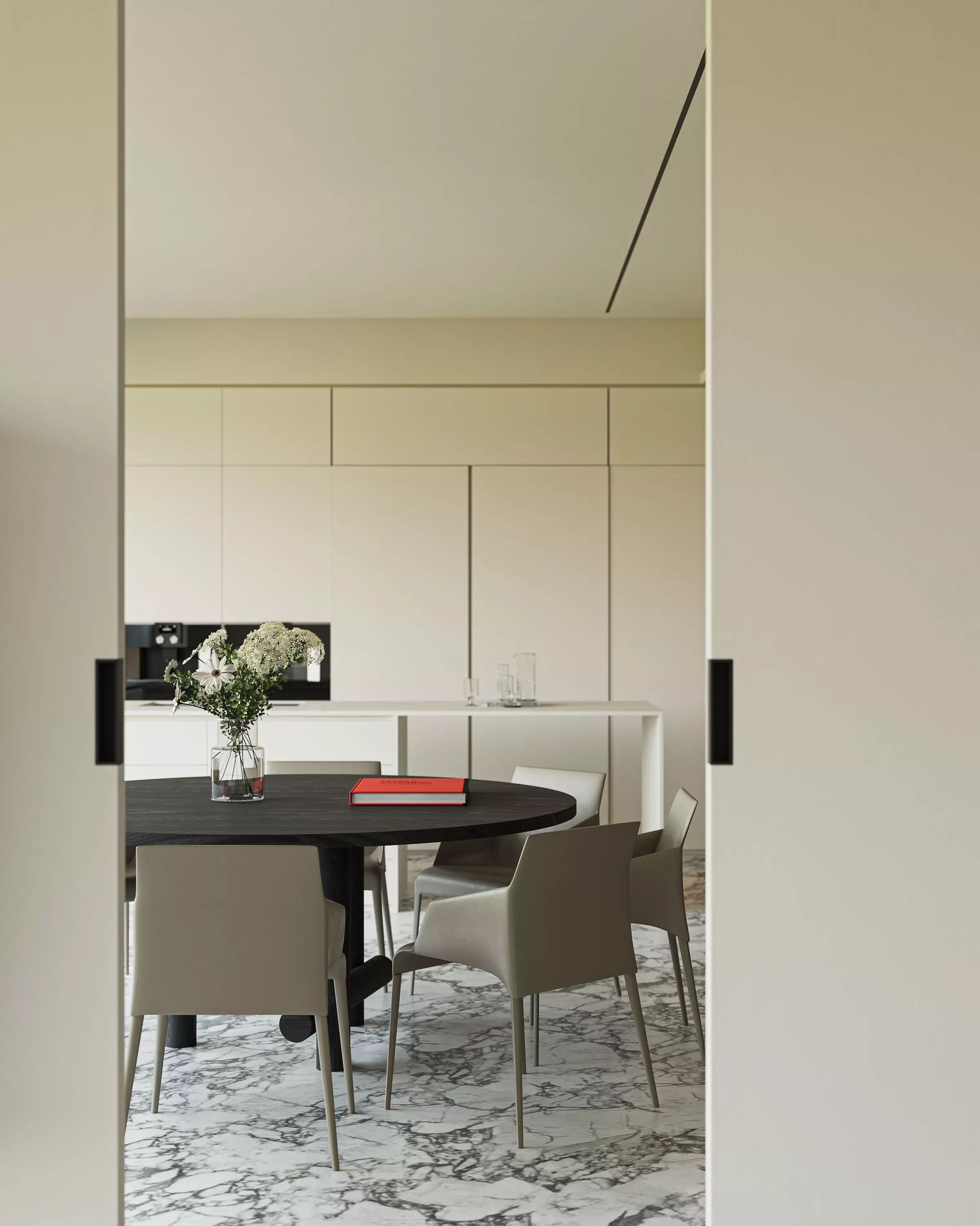 villa 3D model for Corona render 3D model 3D model_2