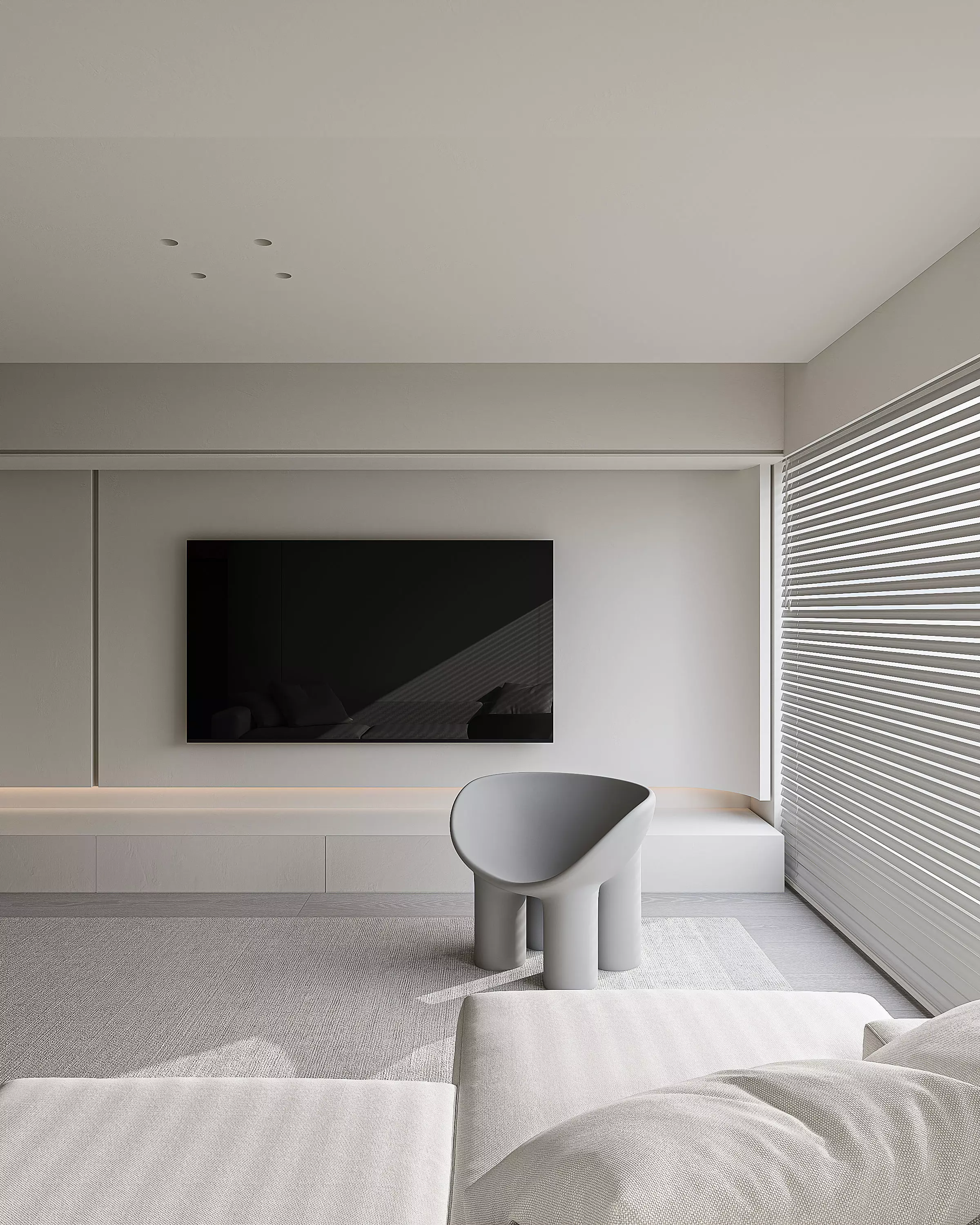 livingroom 3D model for Corona render 3D model 3D model_4