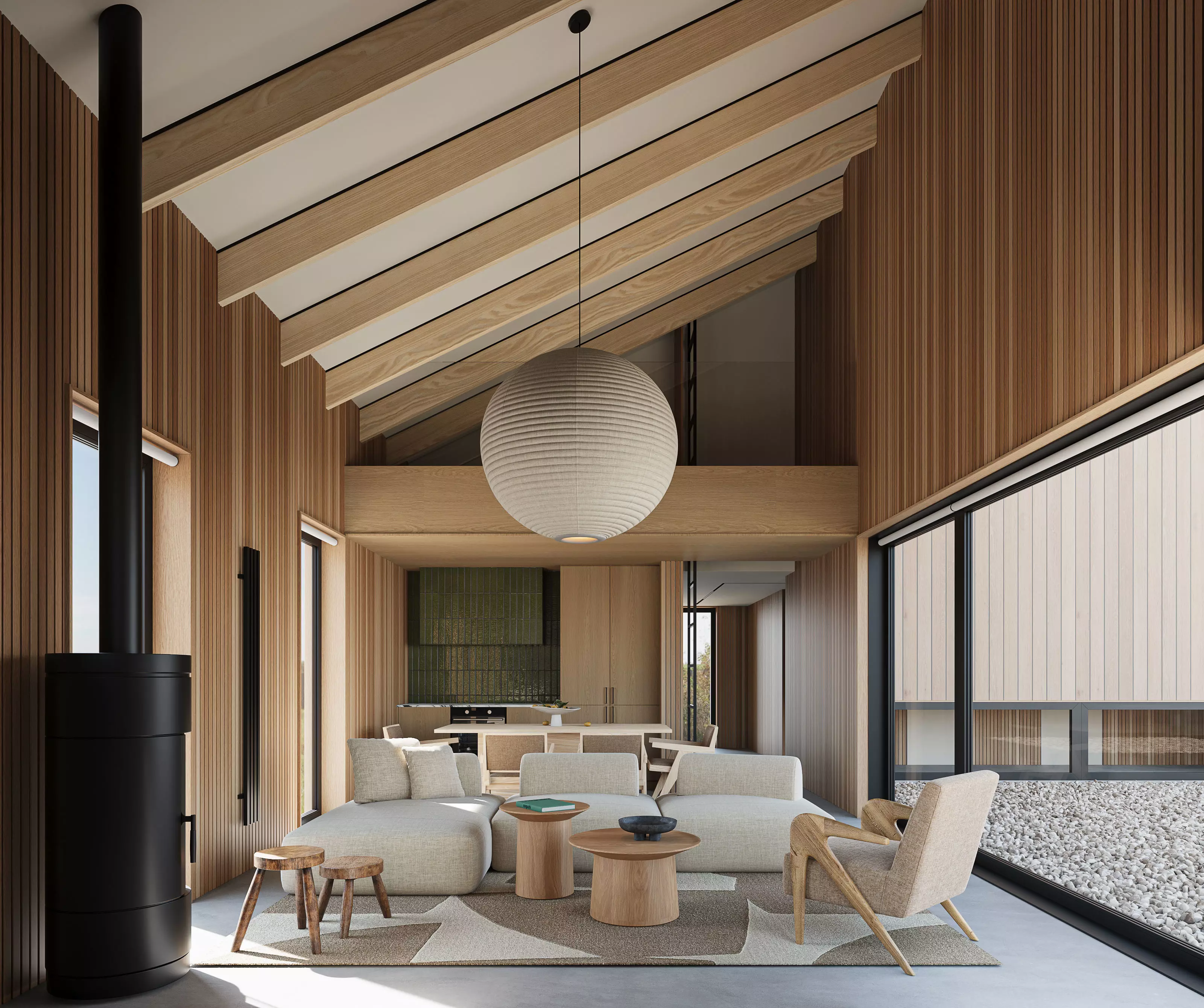 villa 3D model for Corona render 3D model 3D model_0