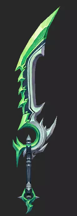 Pack With 30 Fantasy Swords - Part 10 Low-poly 3D model_8