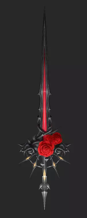 Pack With 30 Fantasy Swords - Part 10 Low-poly 3D model_2