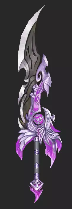 Pack With 30 Fantasy Swords - Part 10 Low-poly 3D model_10