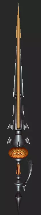 Pack With 30 Fantasy Swords - Part 09 Low-poly 3D model_15