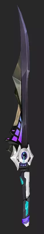 Pack With 30 Fantasy Swords - Part 09 Low-poly 3D model_19