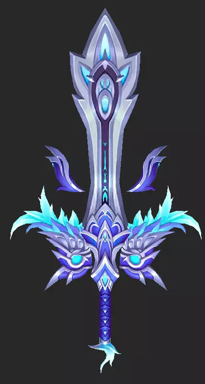 Pack With 30 Fantasy Swords - Part 08 Low-poly 3D model_24