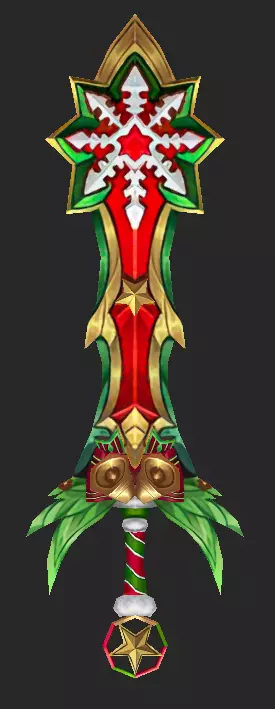 Pack With 30 Fantasy Swords - Part 07 Low-poly 3D model_16