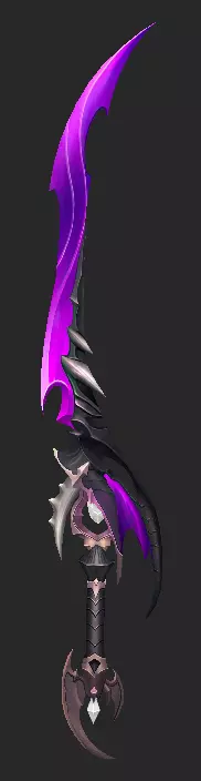 Pack With 30 Fantasy Swords - Part 06 Low-poly 3D model_30