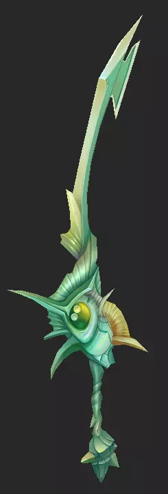 Pack With 30 Fantasy Swords - Part 06 Low-poly 3D model_16