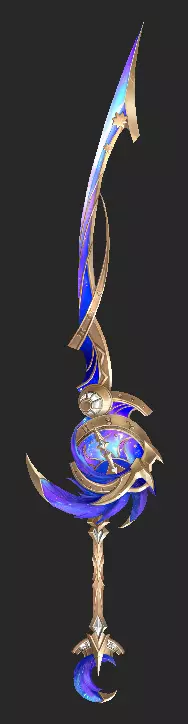 Pack With 30 Fantasy Swords - Part 06 Low-poly 3D model_23