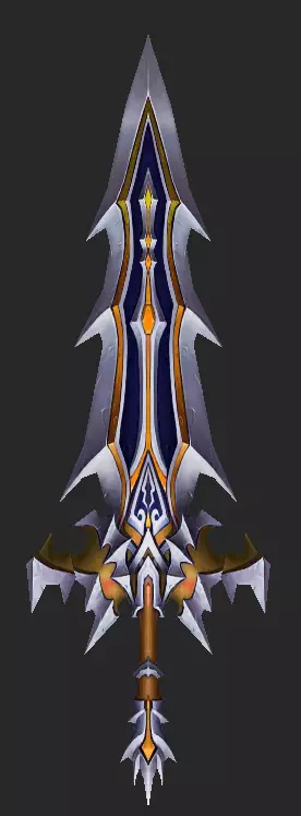 Pack With 30 Fantasy Swords - Part 04 Low-poly 3D model_28