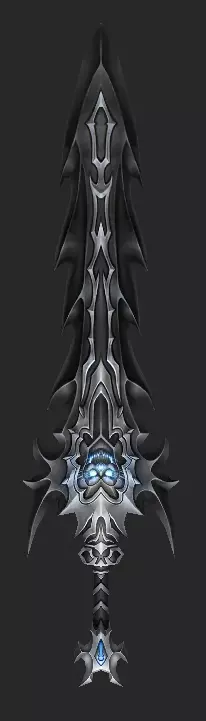 Pack With 30 Fantasy Swords - Part 04 Low-poly 3D model_25