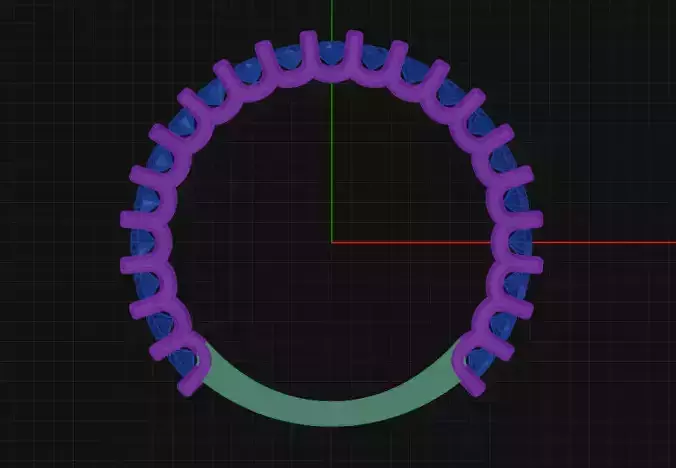 Wedding Ring for Bride with 44 Prongs