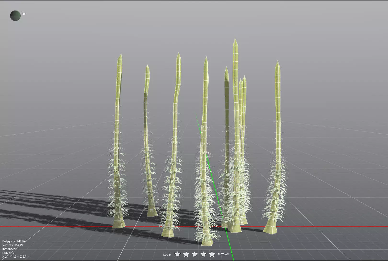 EVERYPlant Chaloneria Cormosa LowPoly Low-poly 3D model_36