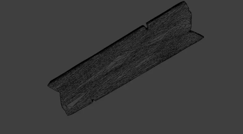 Stylized Wooden Plank Game Ready PBR 3D Asset Low-poly 3D model_10