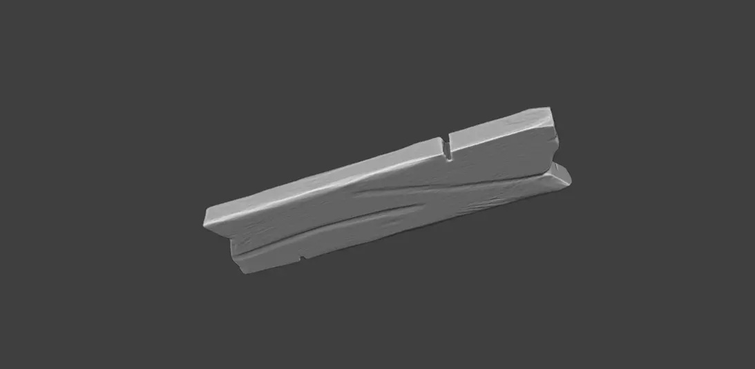 Stylized Wooden Plank Game Ready PBR 3D Asset Low-poly 3D model_9