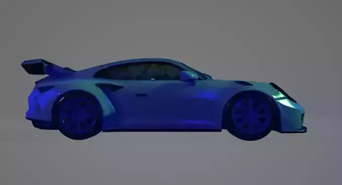 Porsche 911 GT3 RS Verde Oliva  3D model