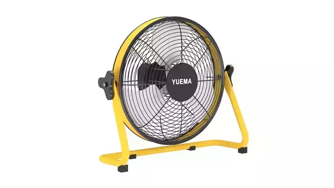 Electric floor fan 3D Model