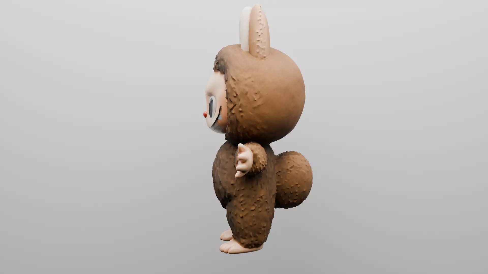 Fluffy Forest Friend 3D print model_2